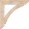 Ekena Millwork Thorton Slat Smooth Bracket, Douglas Fir, 5 1/2"W x 38"D x 38"H BKT06X38X38THR06SDF - alternate 3